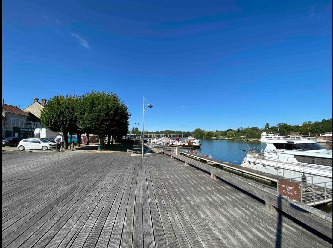 Studio La Promenade Sisley Apartment Saint-Mammes ภายนอก รูปภาพ